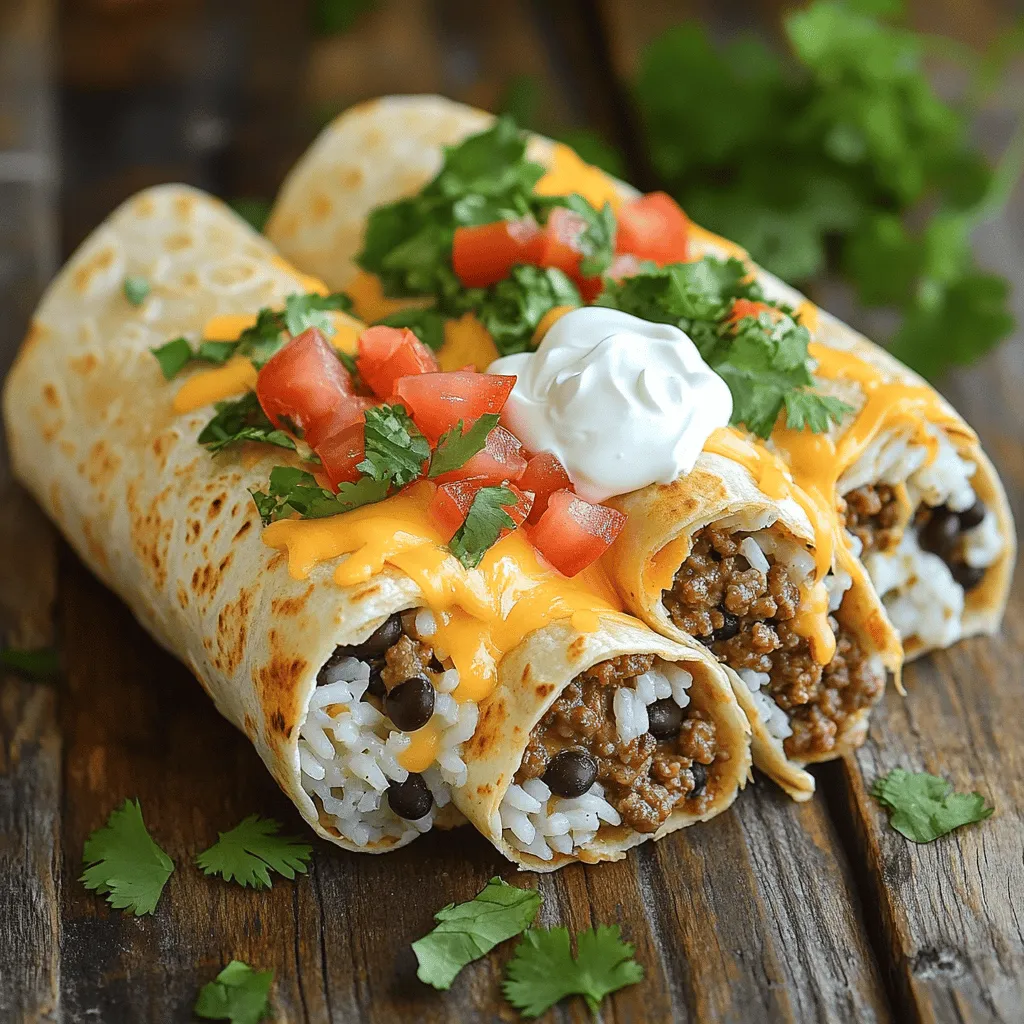 Taco Bell Beefy Melt Burrito lecker und einfach zubereiten