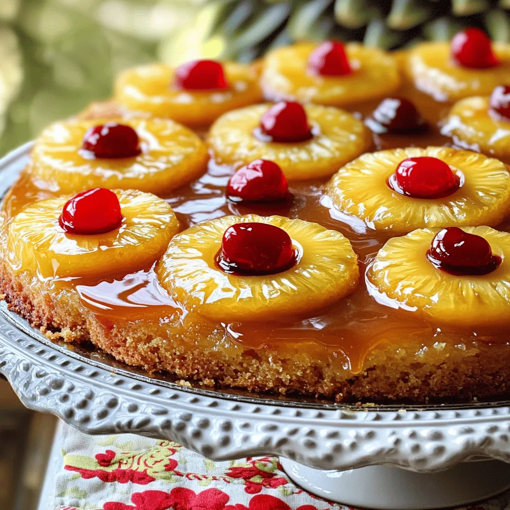 Heavenly Pineapple Upside-Down Cake Einfache Anleitung