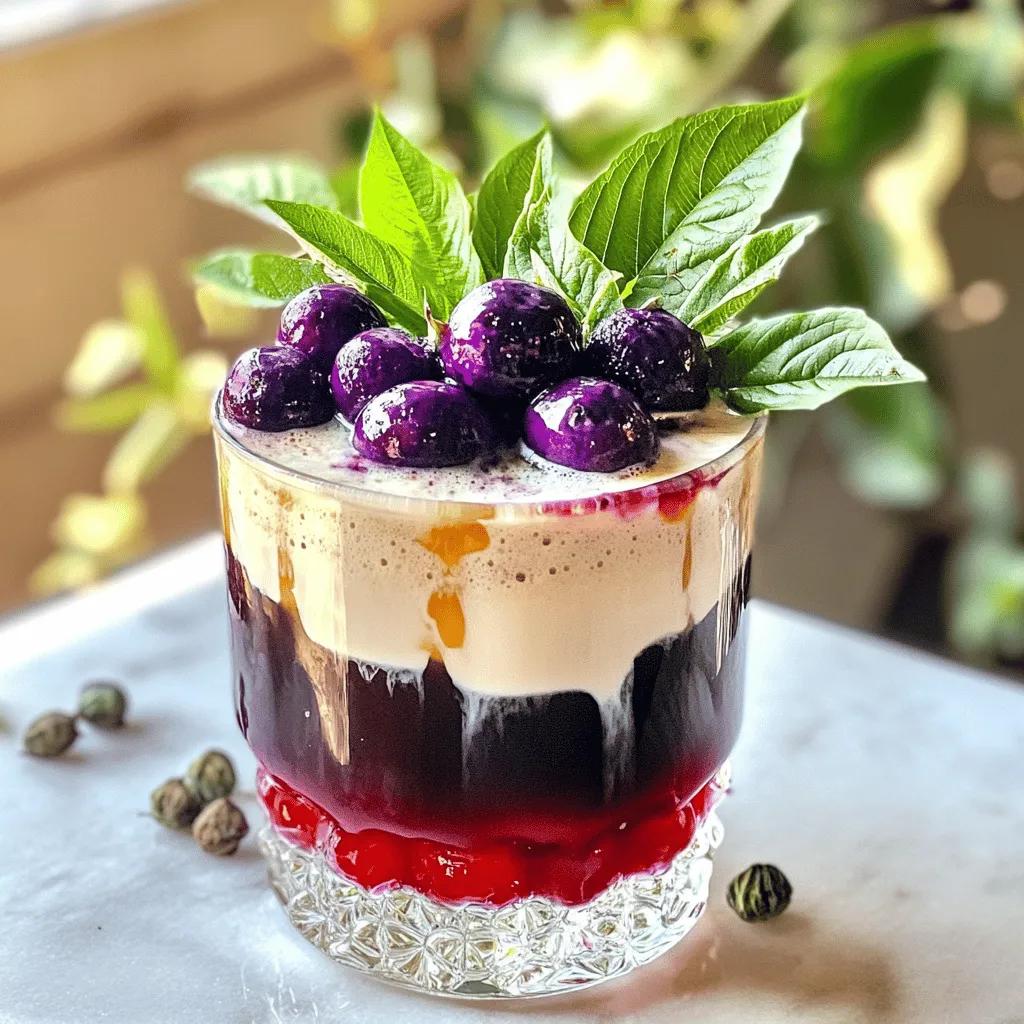 Um einen Blackberry Sage Iced Tea Latte zu machen, brauchst du frische Zutaten. Hier sind die Schritte und Tipps für deinen perfekten Eistee Latte.