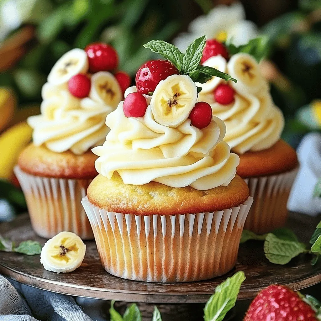 Für die besten Bananenpudding-Cupcakes brauchst du frische und einfache Zutaten. Beginnen wir mit dem Mehl. Du benötigst 1 ½ Tassen Mehl, um die Basis zu schaffen. Das Backpulver und Natron machen die Cupcakes leicht und fluffig. ½ Teelöffel Natron und 1 Teelöffel Backpulver reichen aus.