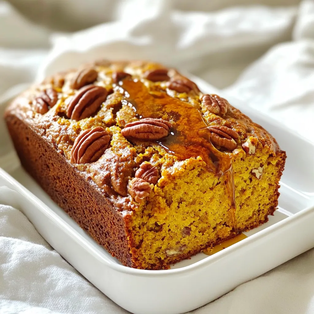 Maple Pecan Pumpkin Bread Einfaches und Leckeres Rezept