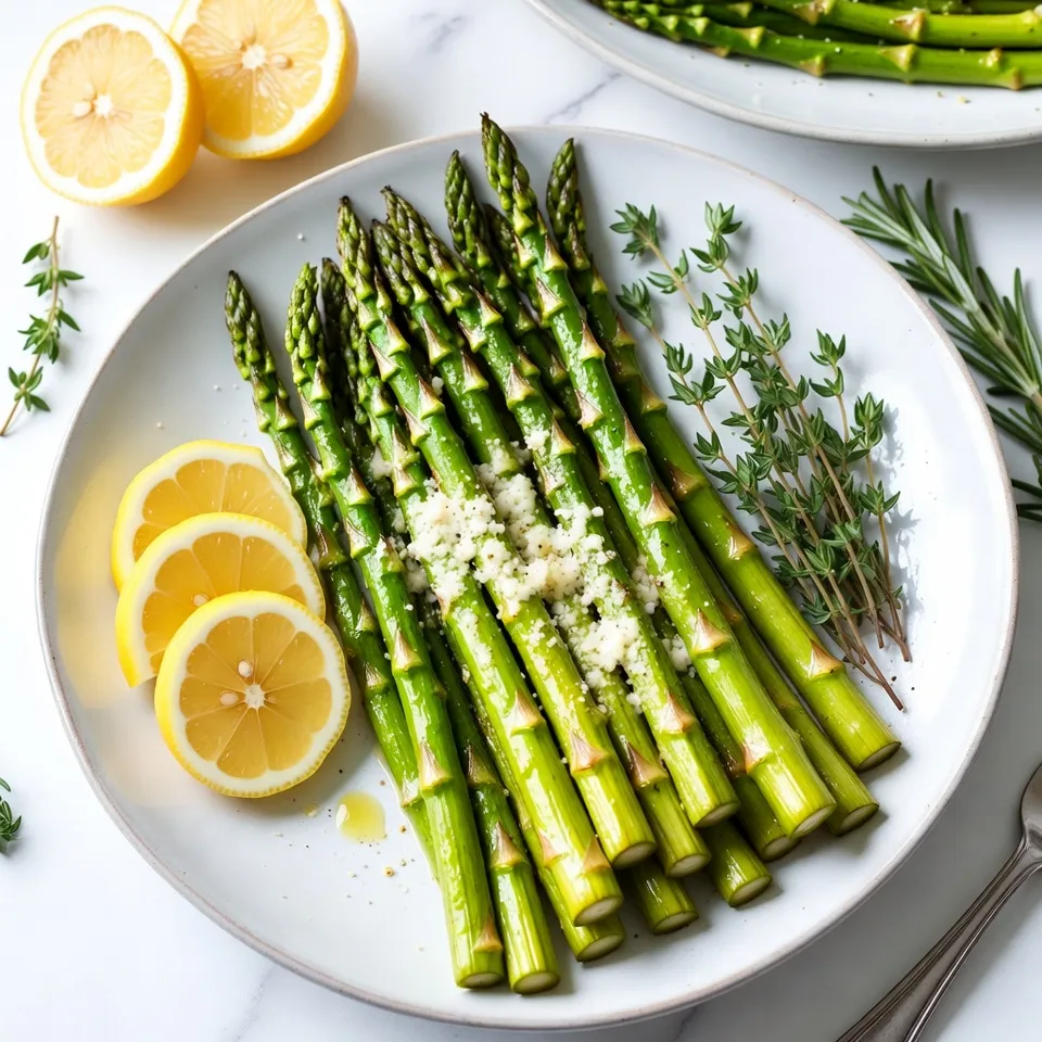 Parmesan Herb Roasted Asparagus Leckerer Genuss