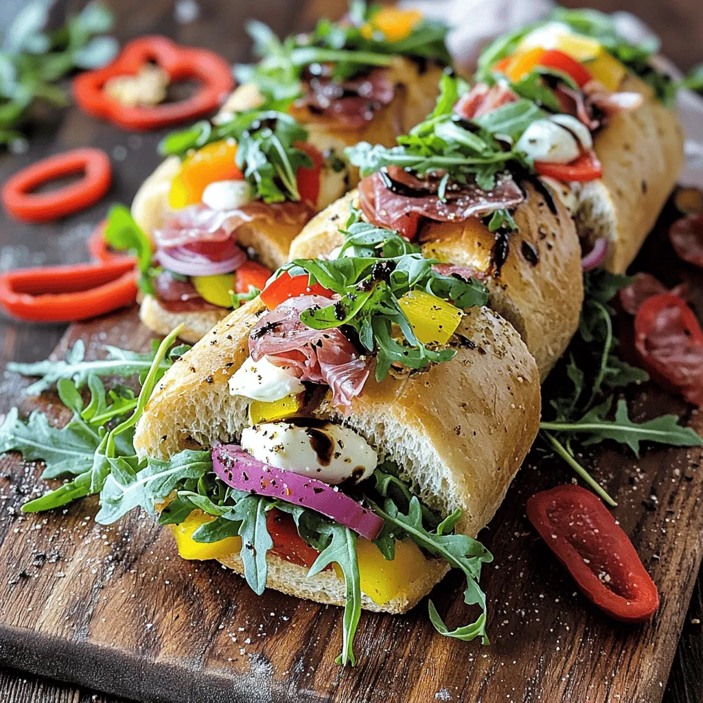 Chopped Italian Sandwich Festlicher Genuss für Jeden