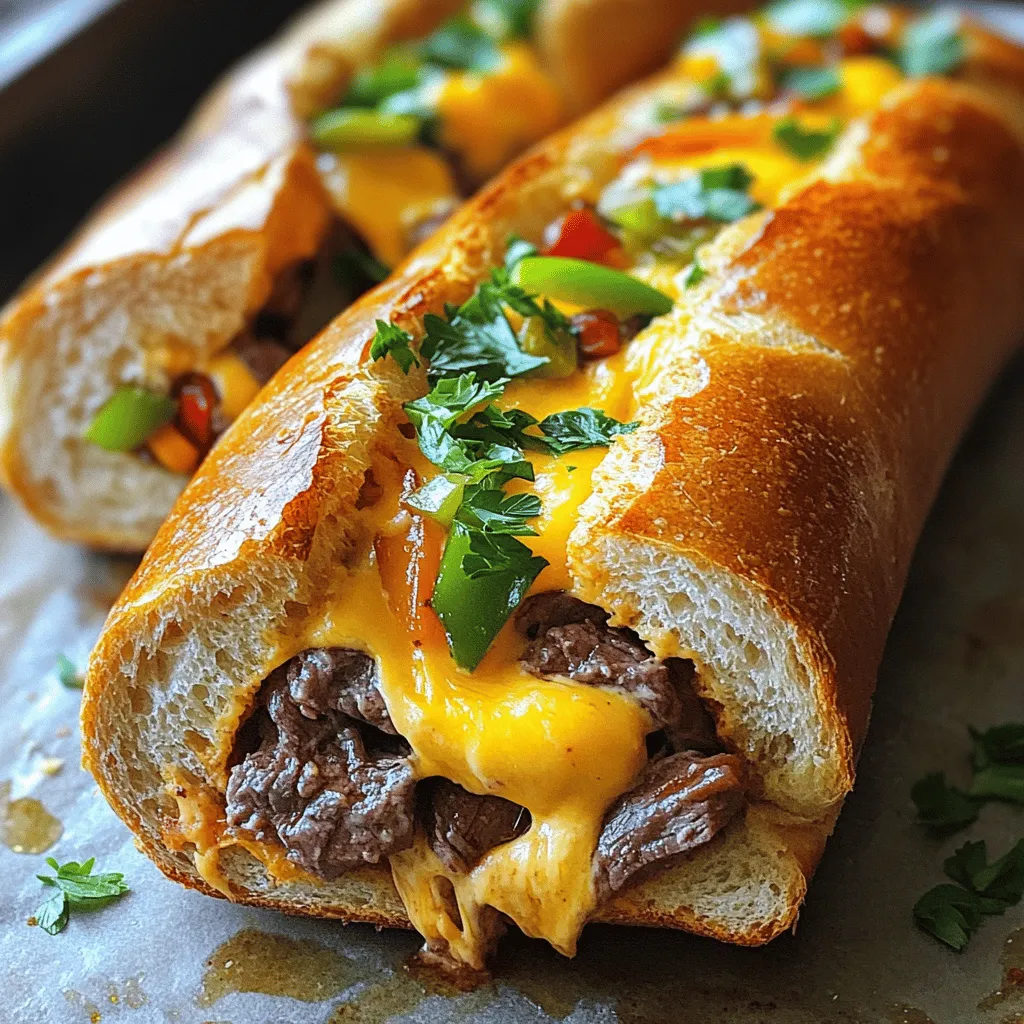 Für gefülltes Steak & Käse-Brot brauchst du folgende Zutaten: