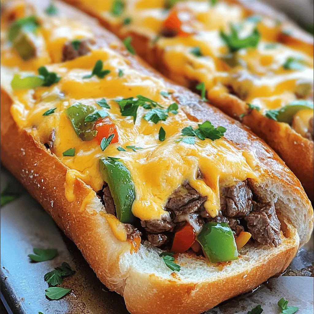 Gefülltes Steak &#038; Käse-Brot Einfaches Rezept genießen