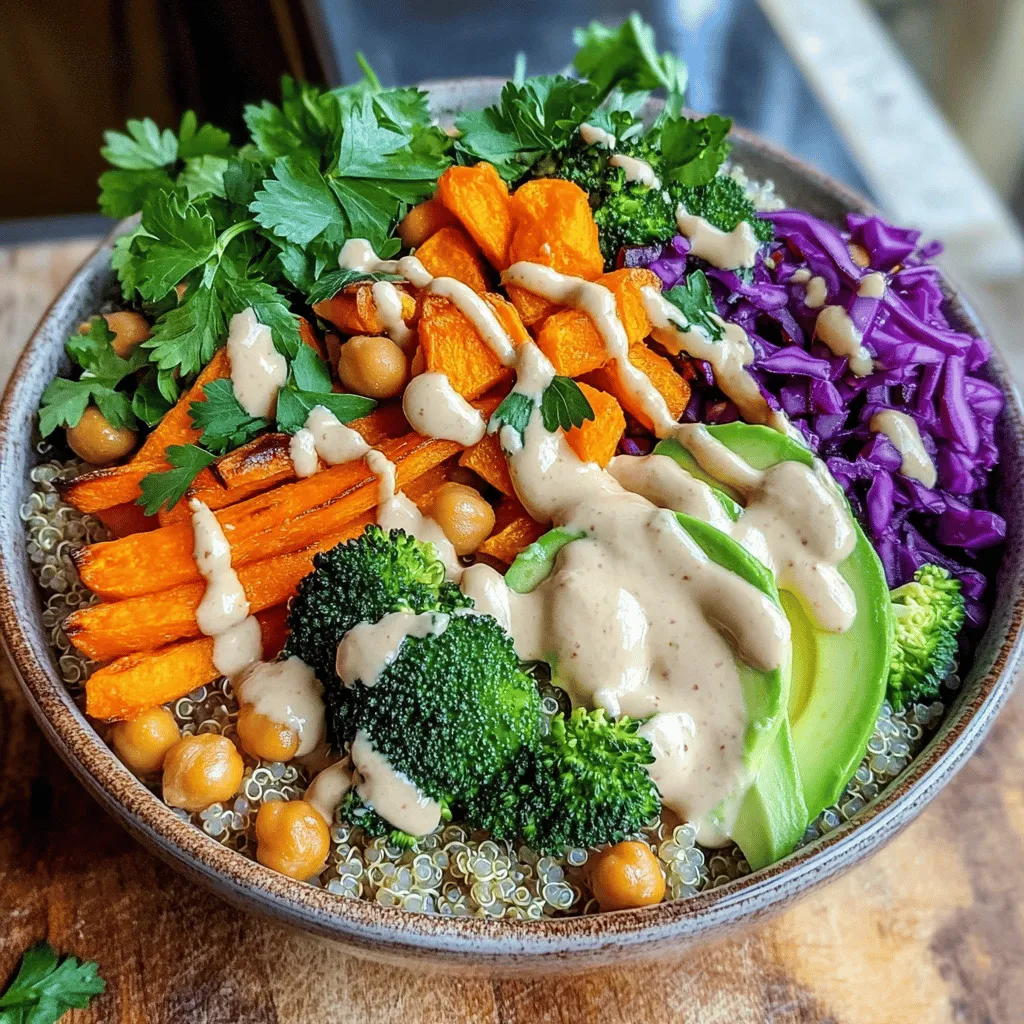 Vegan Buddha Bowl Kraftvoll und Nahrhaft Zubereiten
