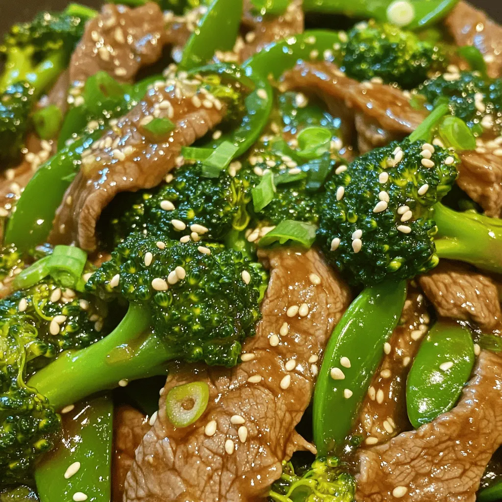 Einfaches Beef and Broccoli Stir-Fry Rezept entdecken