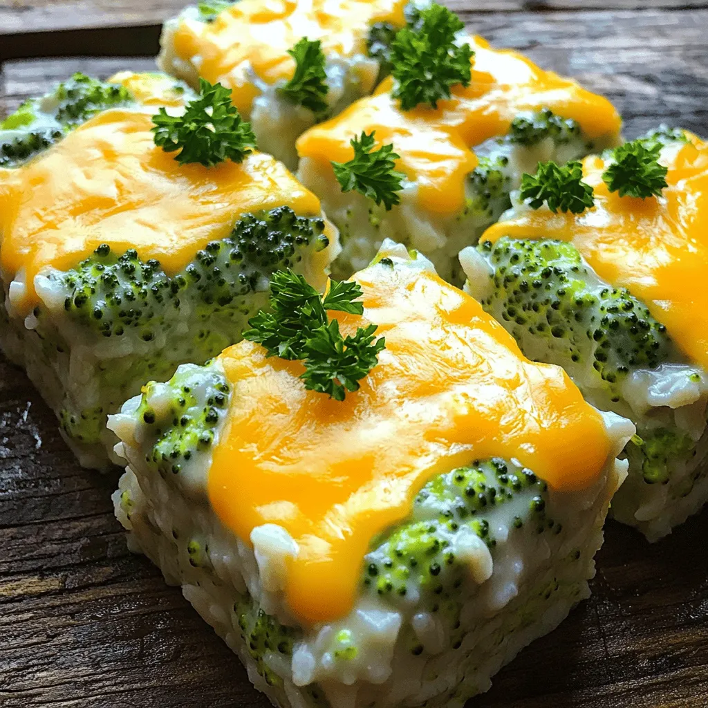 Cheesy Broccoli and Rice Casserole Einfache Zubereitung