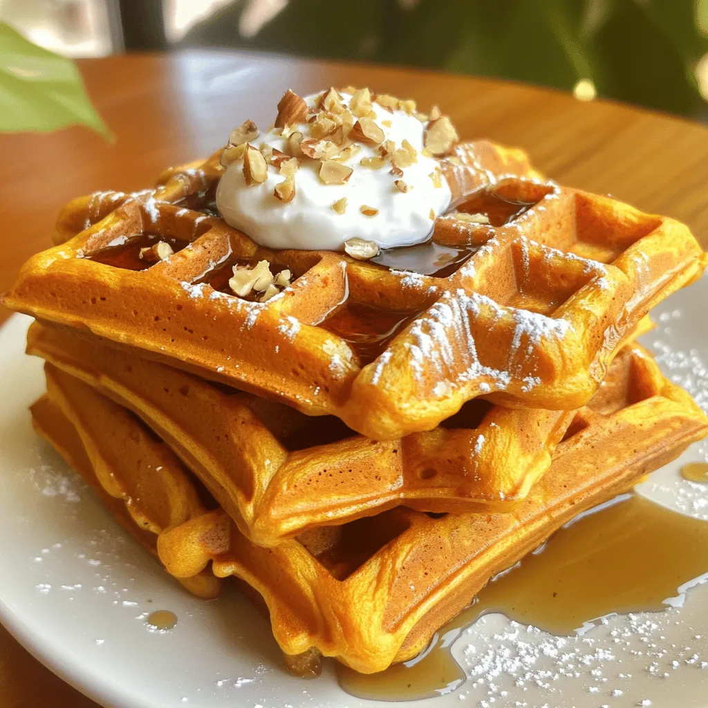 Spiced Sweet Potato Waffles Einfache und köstliche Rezeptur