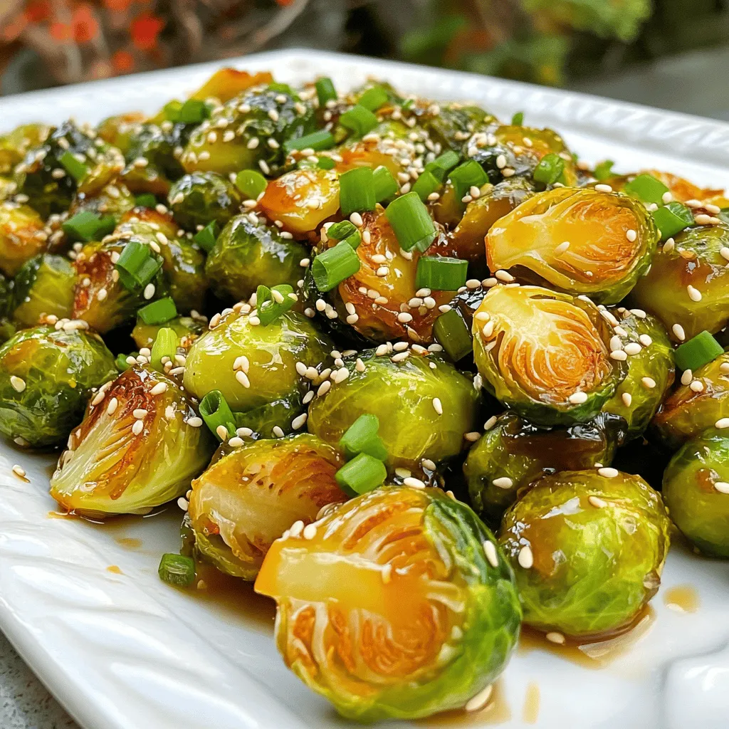 Süß-scharfe Rosenkohl knusprig und lecker zubereitet