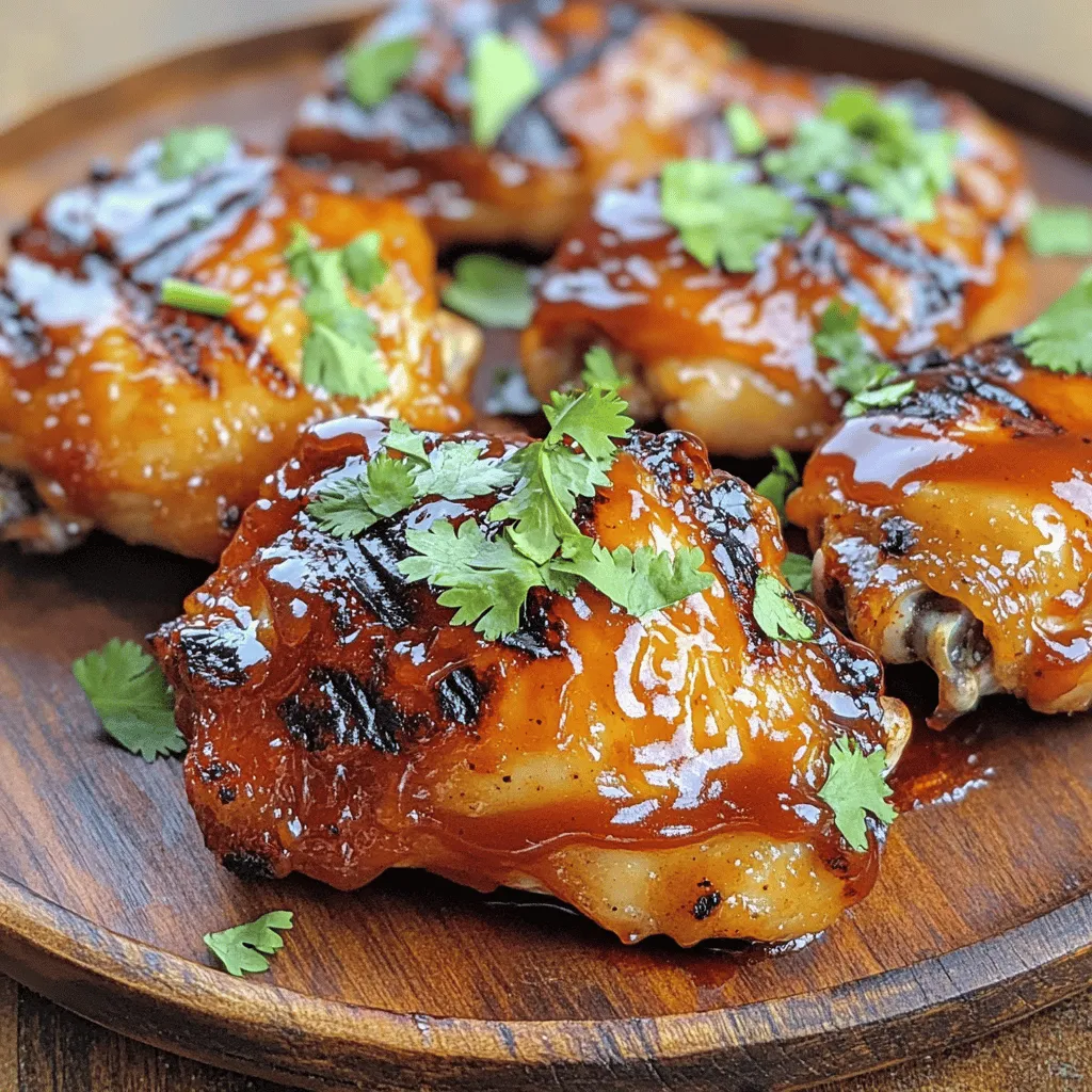 Süß-scharfes BBQ-Hühnchen Einfaches und köstliches Rezept