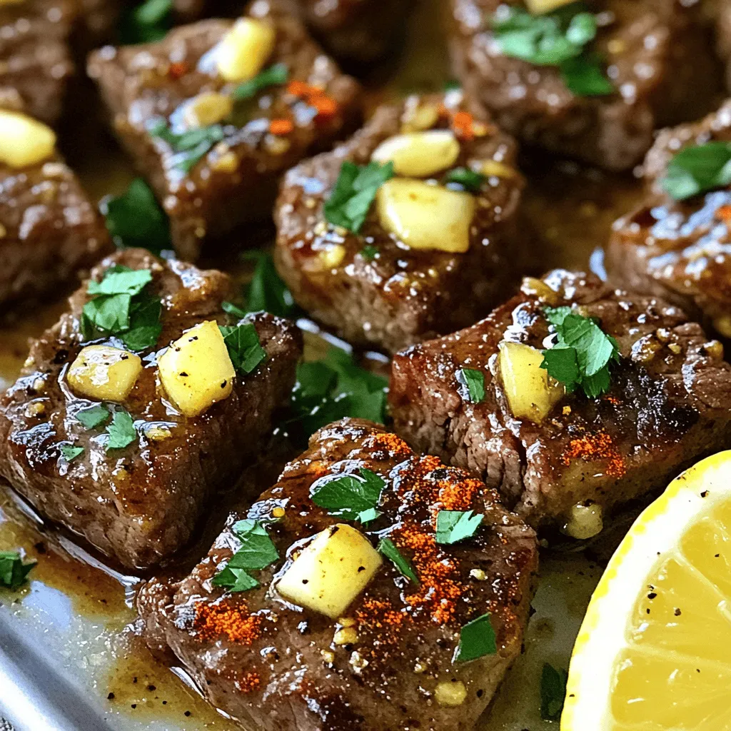 Cajun Garlic Butter Steak Bites Für Ein Lustvolles Essen