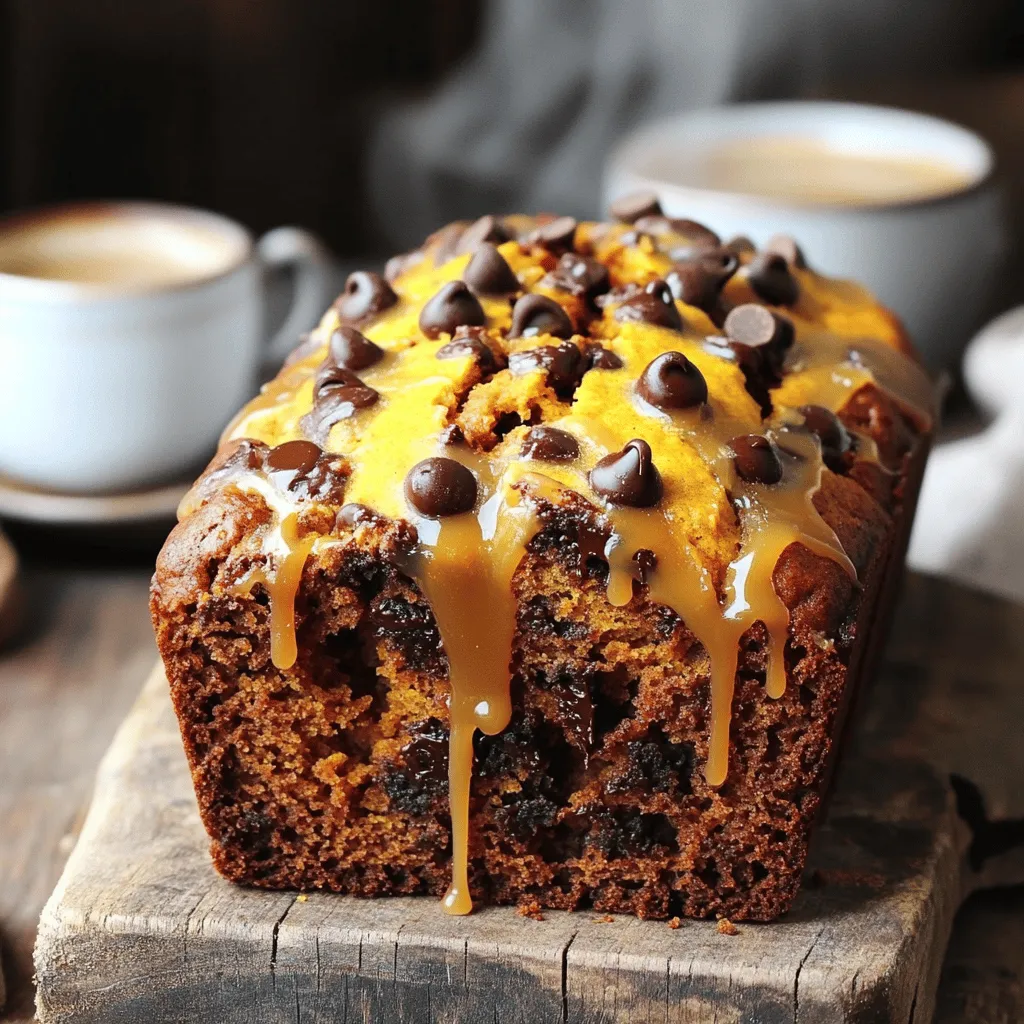 Schmackhaftes Chocolate Chip Pumpkin Bread Rezept