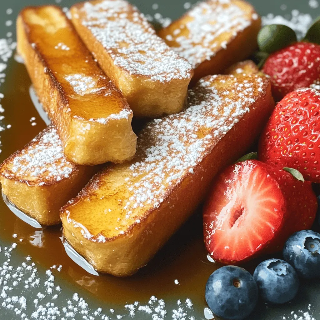 Air Fryer French Toast Sticks Einfaches Rezept