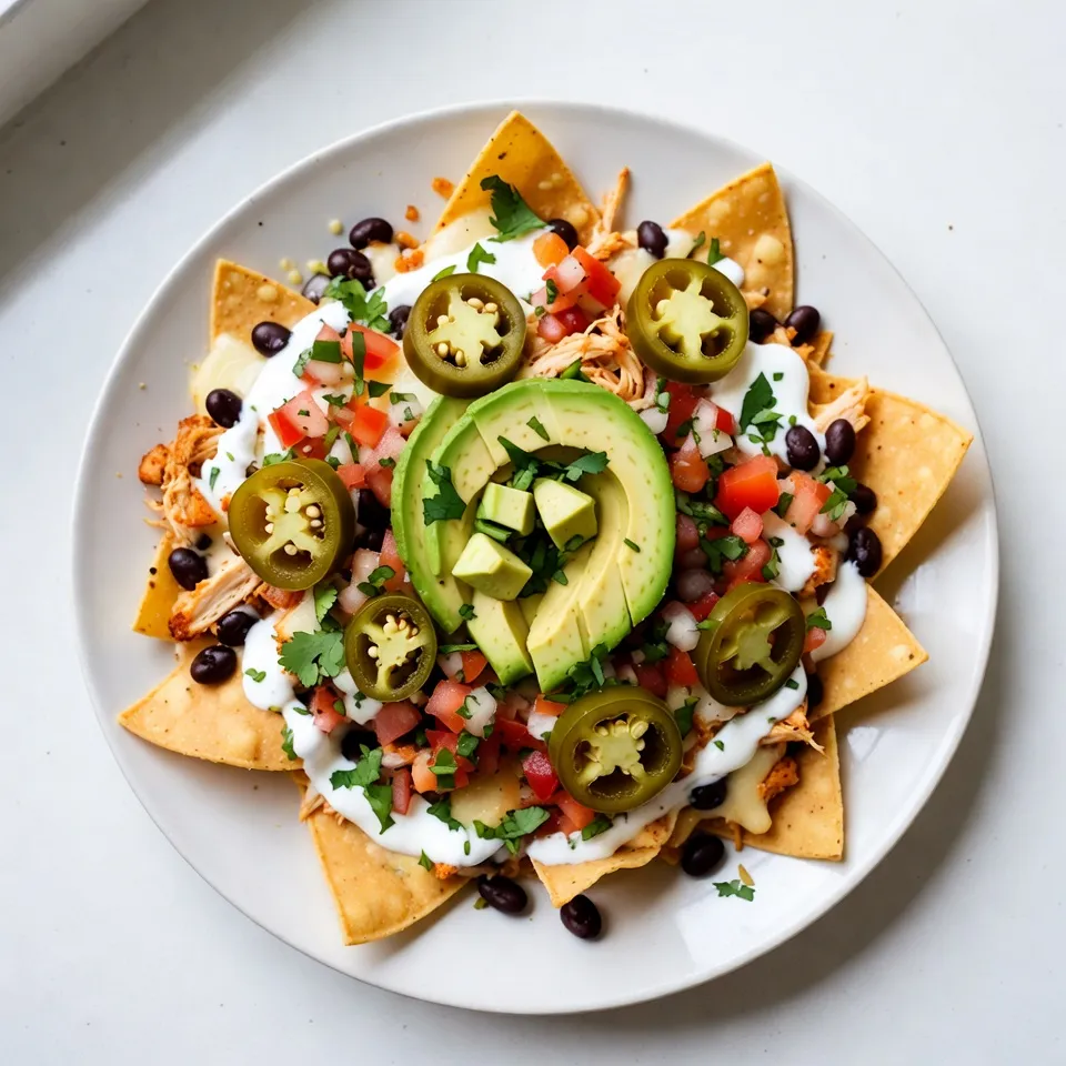 Loaded Chicken Nachos Einfache und leckere Mahlzeit