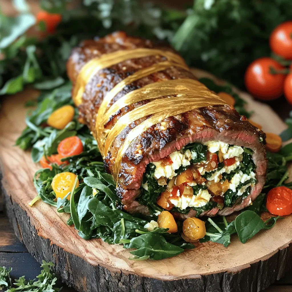 Gefülltes Flanksteak: Einfach und köstlich zubereiten