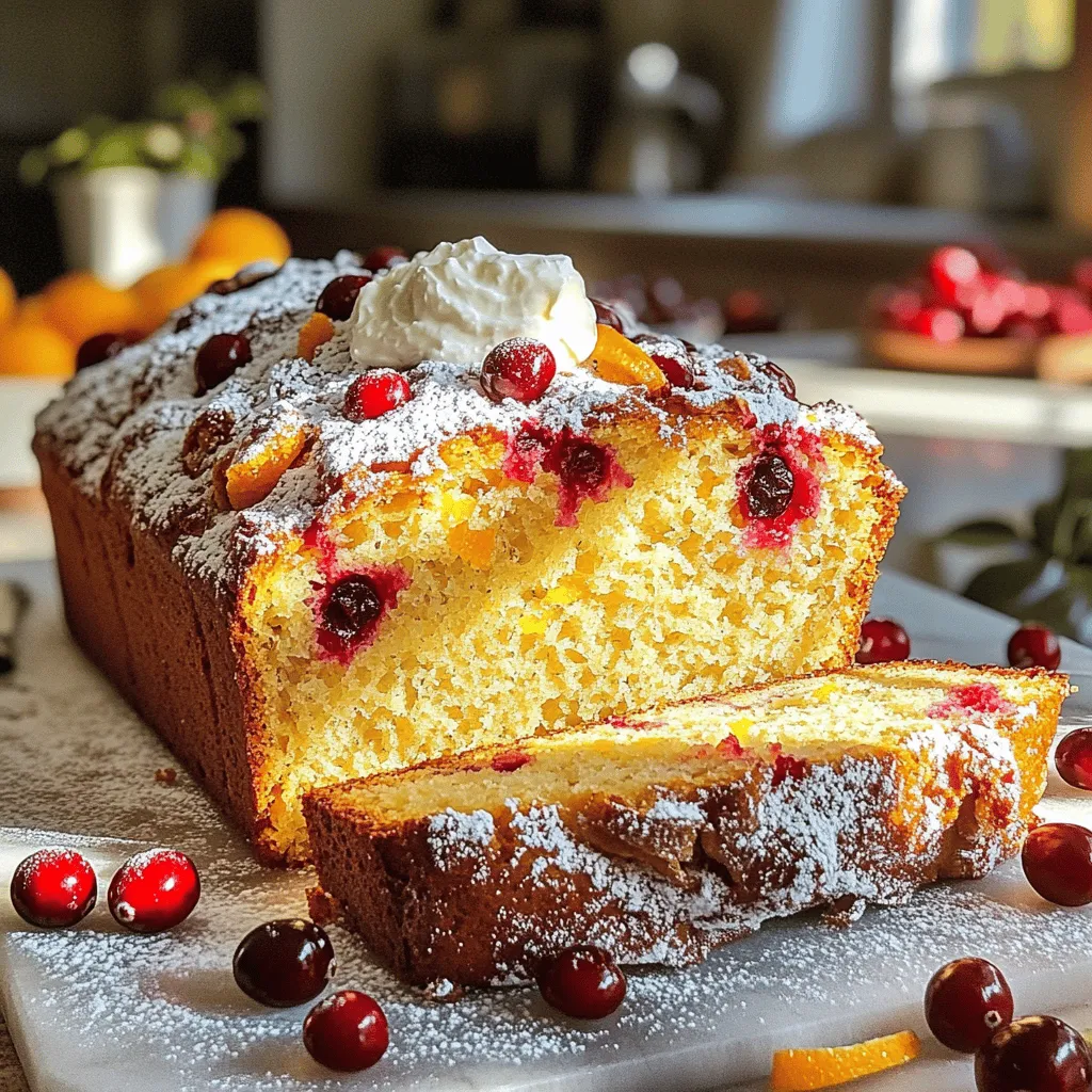 Cranberry Orange Bread als köstlicher Genuss