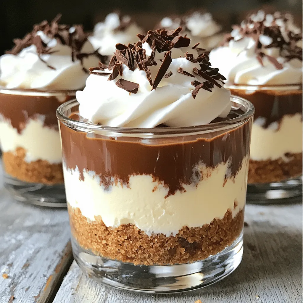 No-Bake Mocha Cheesecake Cups Leckerer Genuss