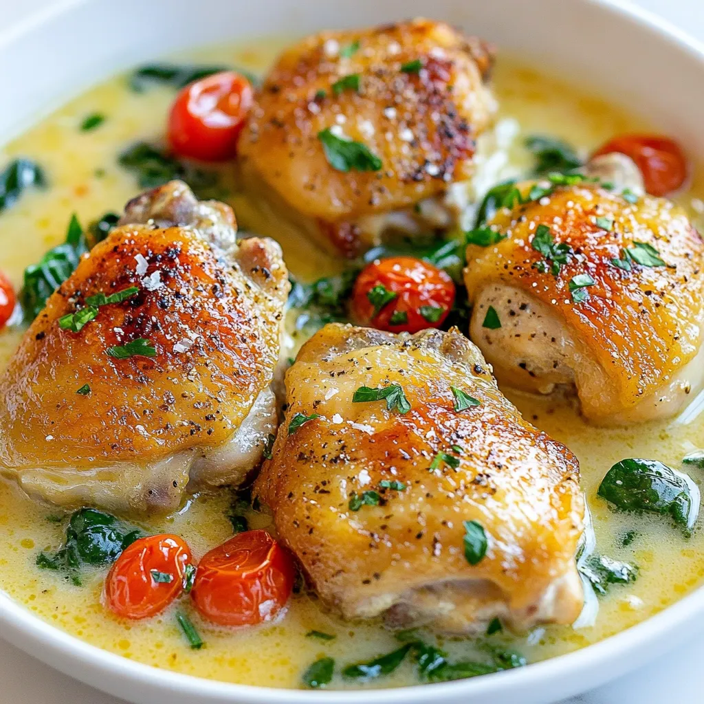 Knoblauch Parmesan Hähnchen-Pfanne Einfaches Gericht