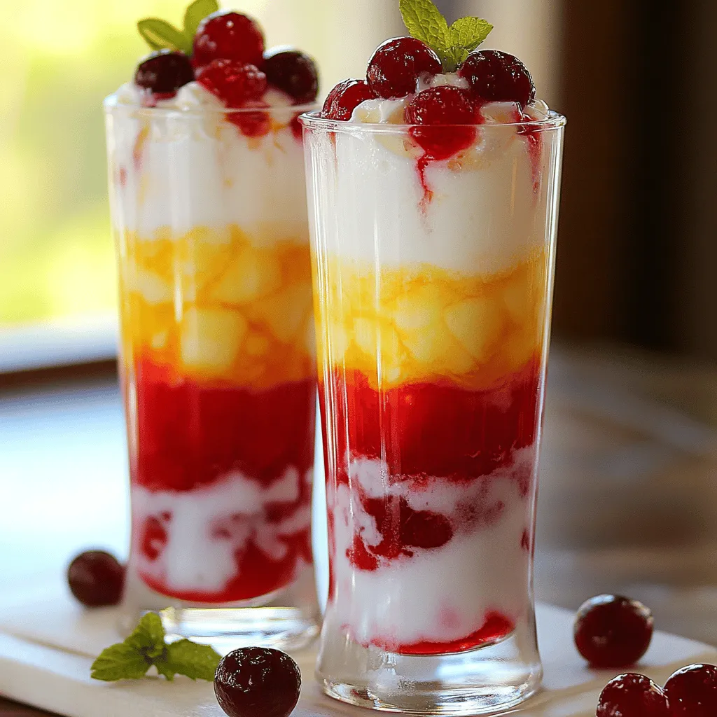 Cherry Italian Cream Sodas Leckere Erfrischung Selbermachen