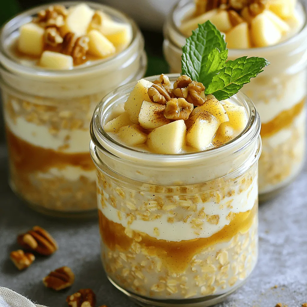 Apfelkuchen Overnight Oats Einfache und leckere Idee