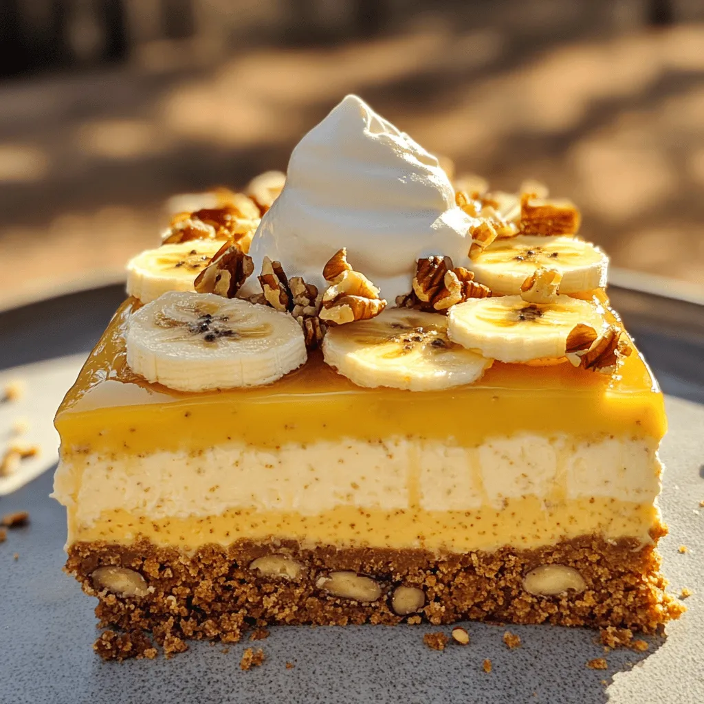 Banana Pudding Crunch Cheesecake Leckeres Rezept