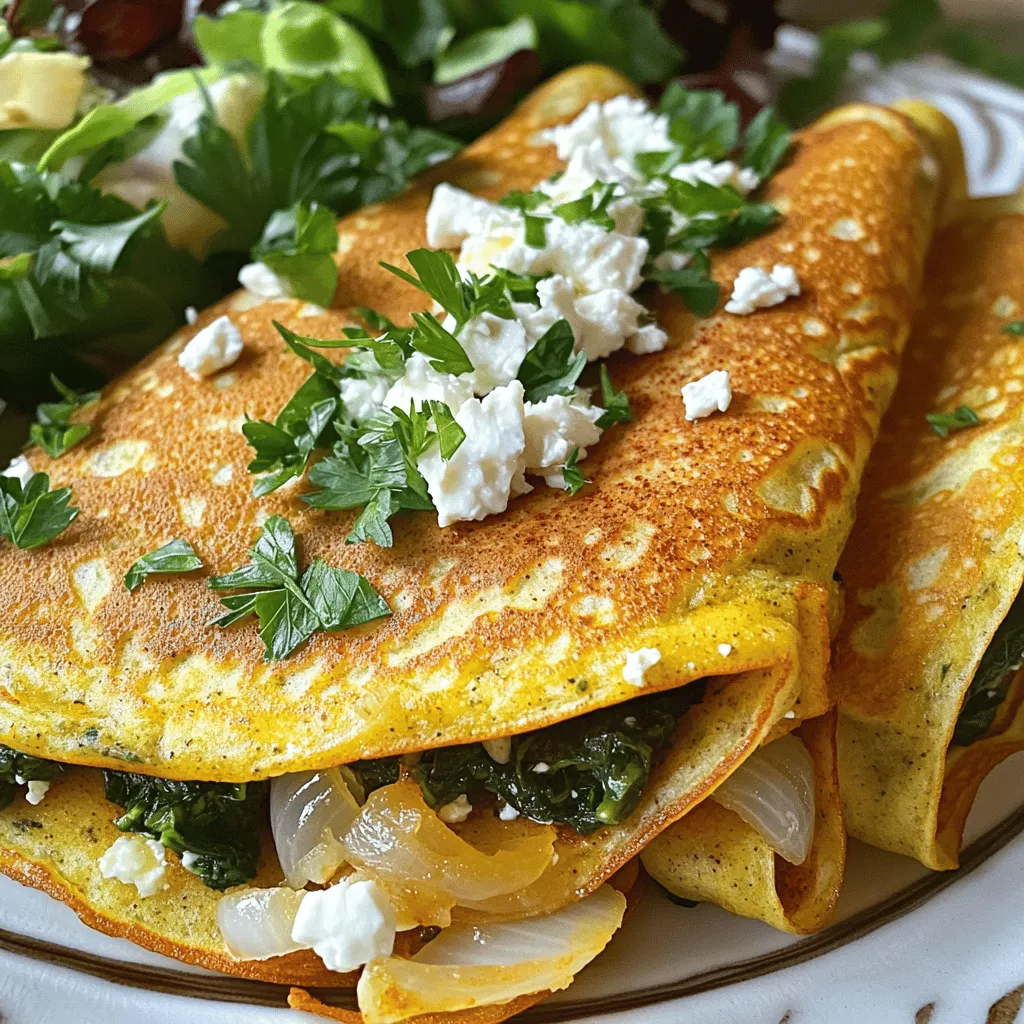 Um die perfekten Paprika-gefüllten Pfannkuchen zu machen, brauchen wir folgende Zutaten: