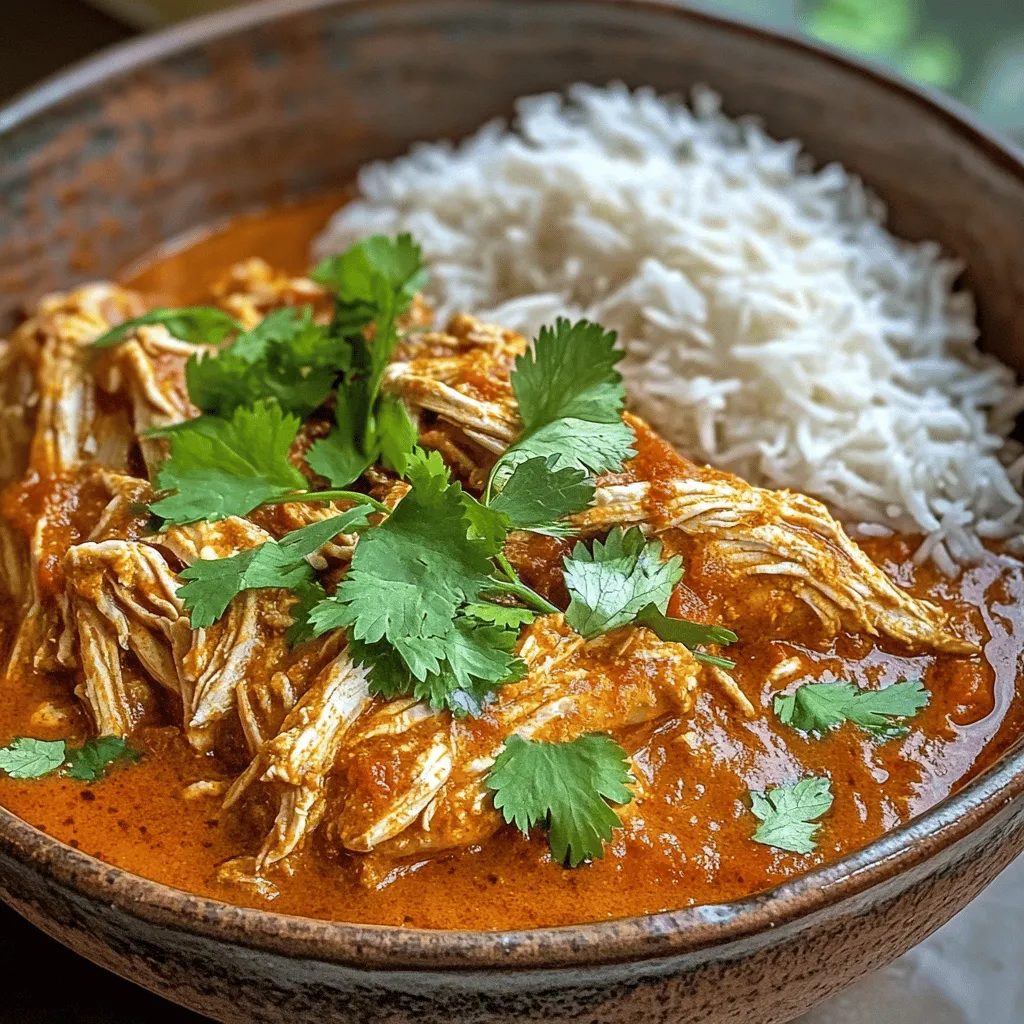 Slow Cooker Chicken Tikka Masala Einfache Rezeptidee