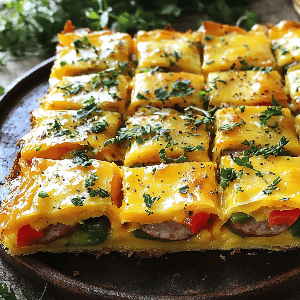 Sausage Egg Casserole Einfache und köstliche Mahlzeit