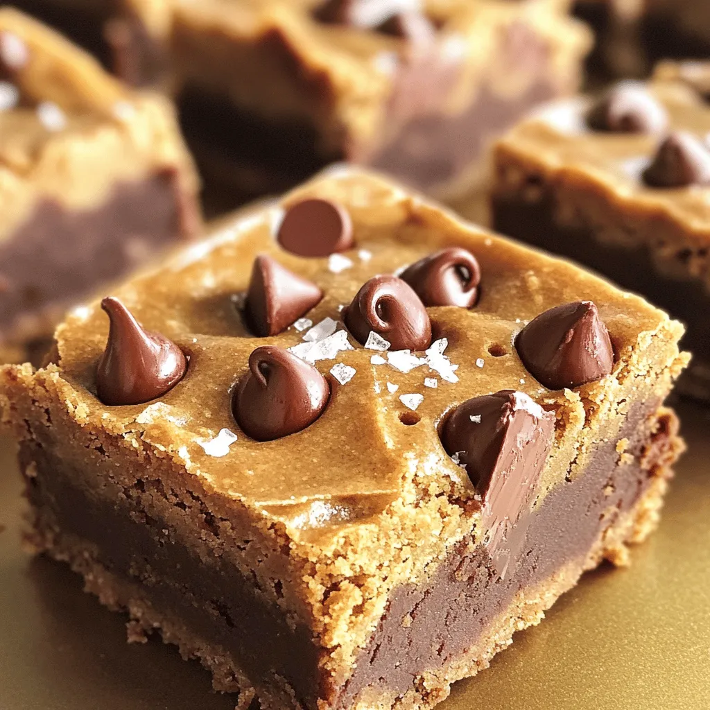 Cookie Butter Blondies Köstlicher Genuss für Alle