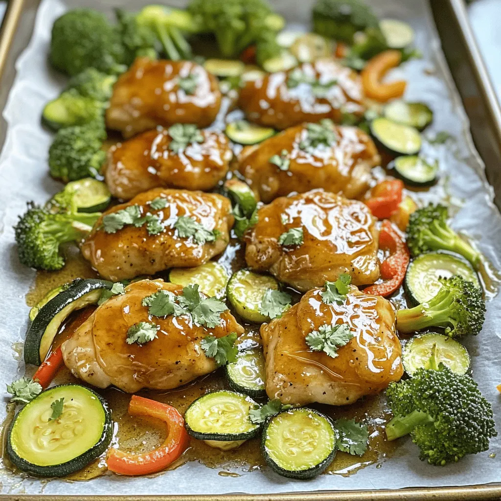 - 4 Hähnchenbrustfilets - 3 Esslöffel Honig - 3 Esslöffel Sojasauce