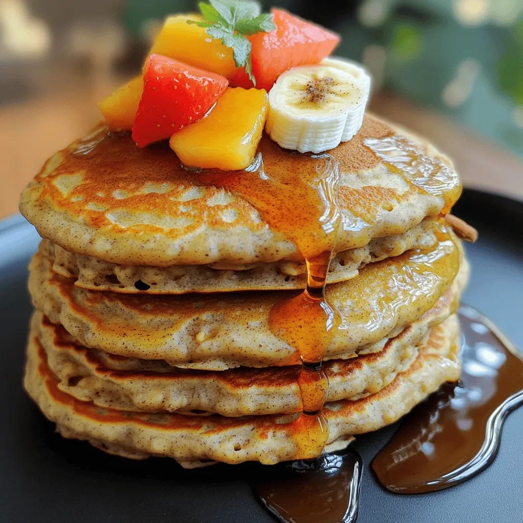 Leckere Bananen Haferflocken-Pfannküchlein Rezept