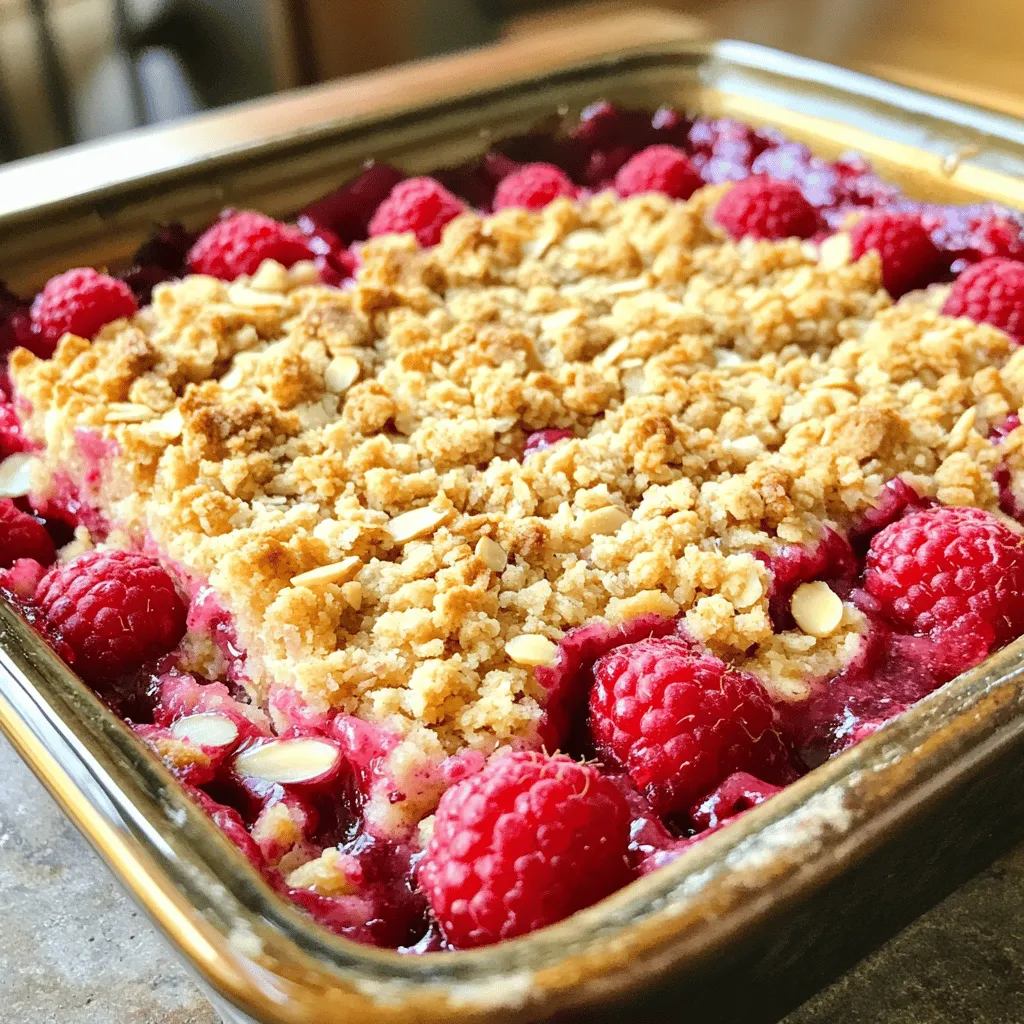 Himbeer-Mandel-Streuselkekse Lecker und Einfach