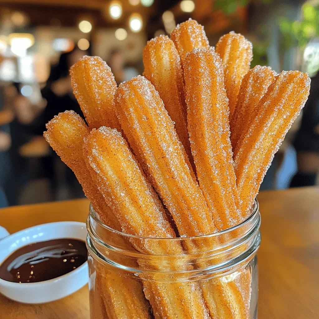 Cinnamon Sugar Churros Einfaches und köstliches Rezept