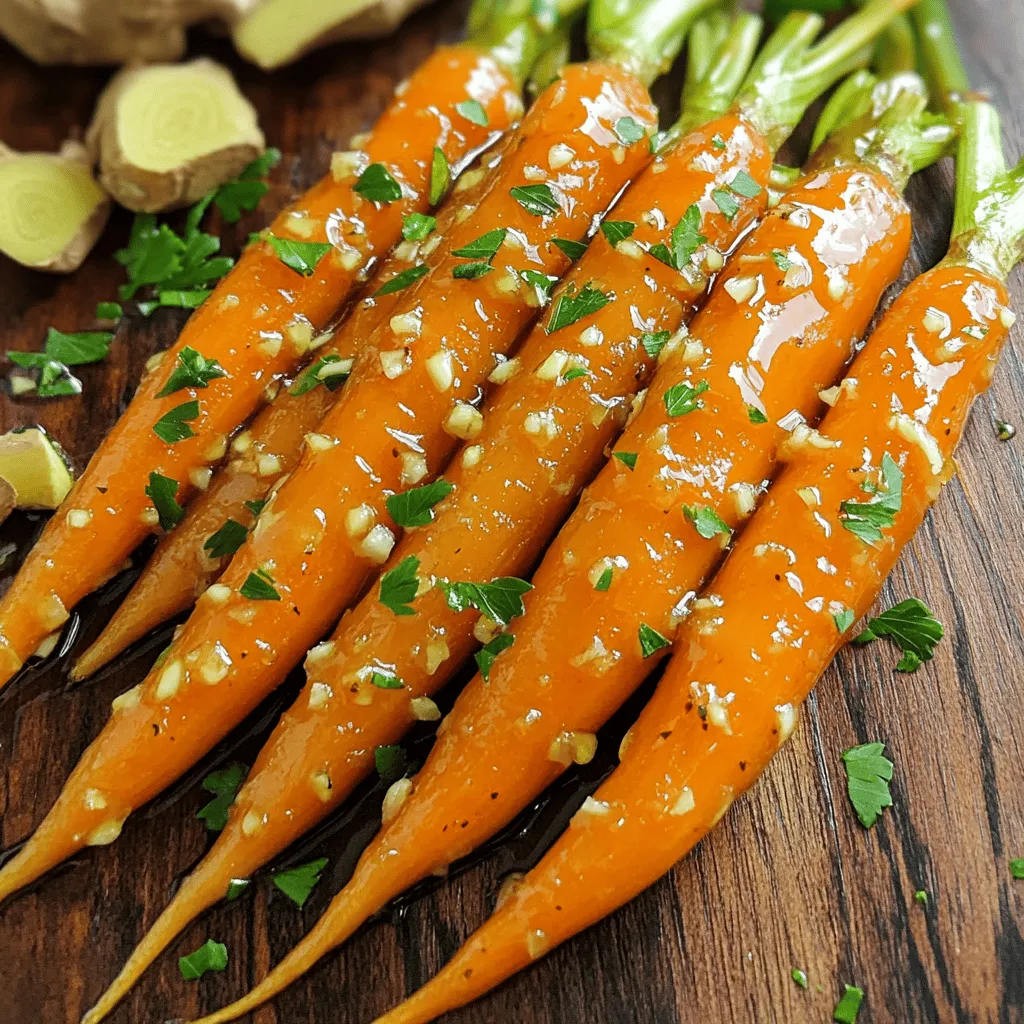 Honig Knoblauch Karotten einfach zubereiten