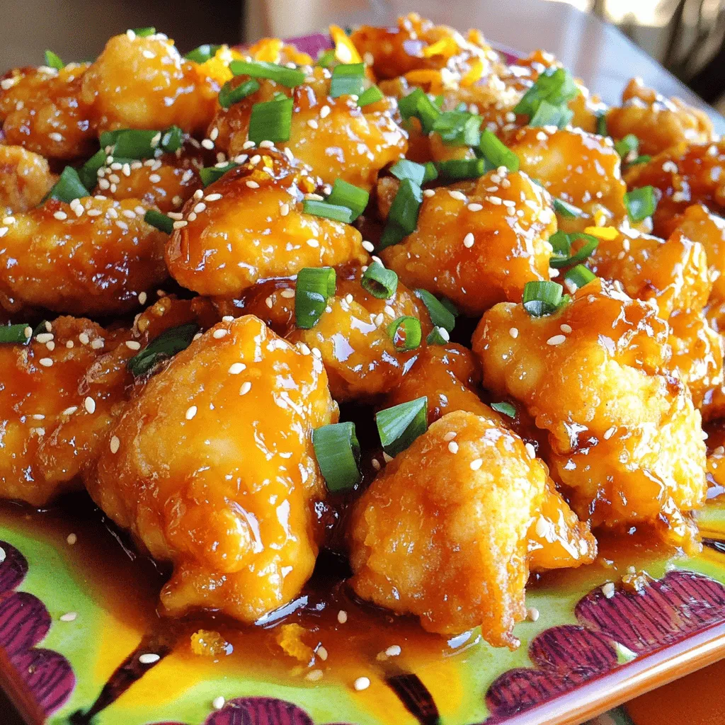 Crispy Orange Chicken Einfach und Köstlich Zubereiten