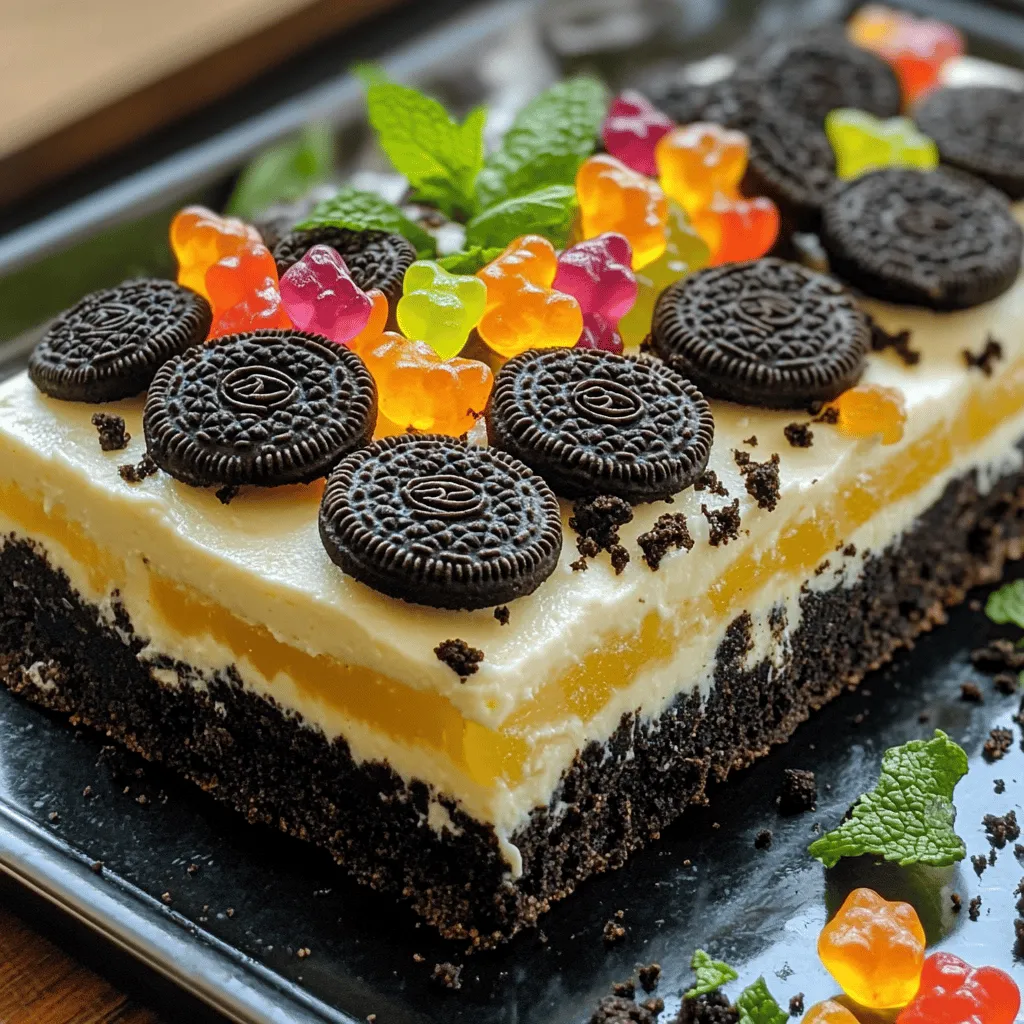 Oreo Dirt Cake Einfach und Lecker Zubereitet