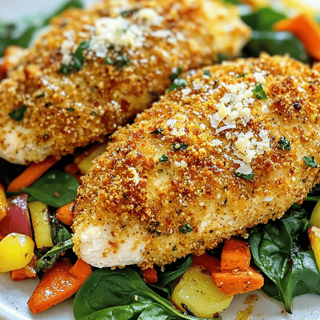 Homemade Longhorn Steakhouse Parmesan Crusted Chicken Rezept