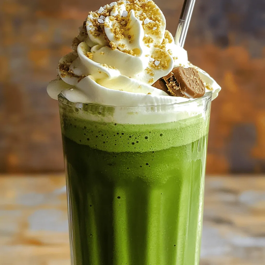 Cookies &#038; Cream Matcha Frappe Einfache und Leckereien
