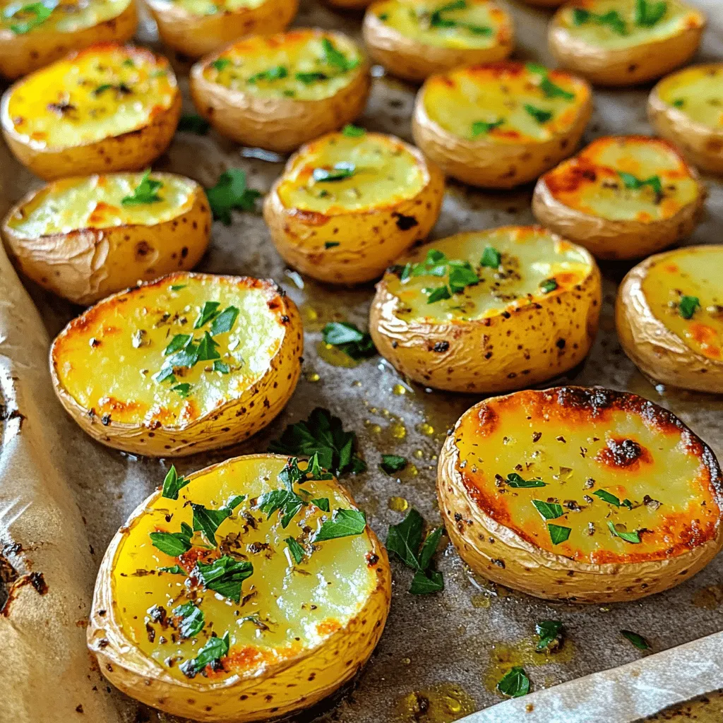 Knoblauch-Kräuter Röstkartoffeln Lecker und Knusprig