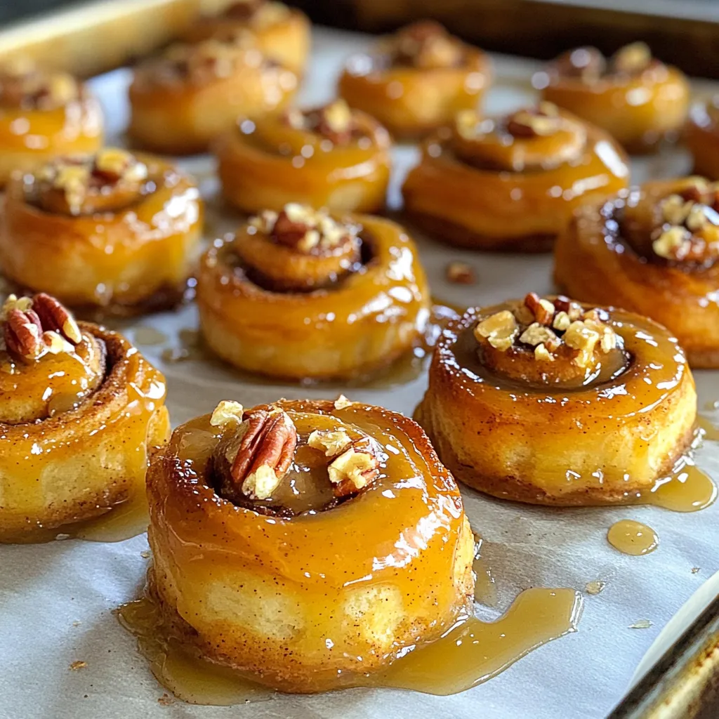 Maple Glazed Cinnamon Roll Bites Leckerer Genuss