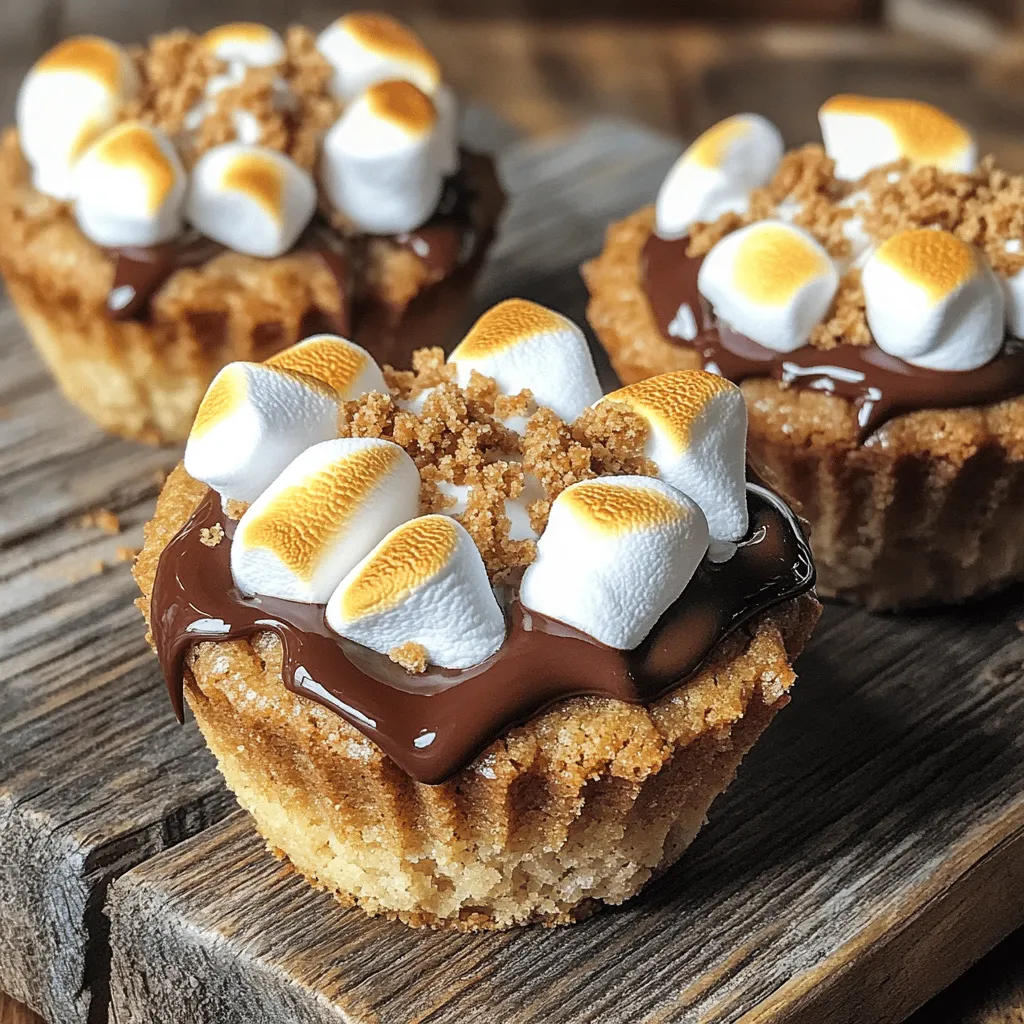 S&#8217;mores Cookie Cups leicht und lecker genießen