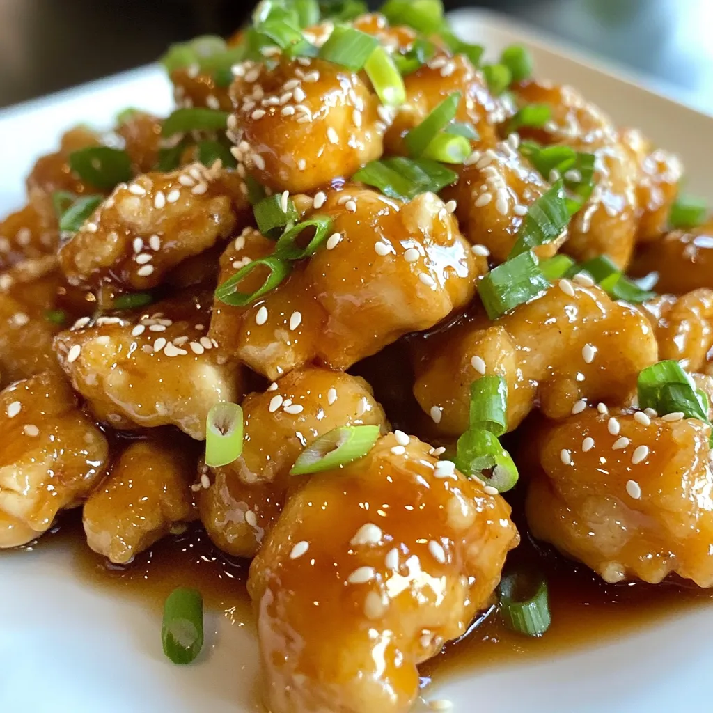 Besser als Takeout Honey Garlic Chicken Rezept