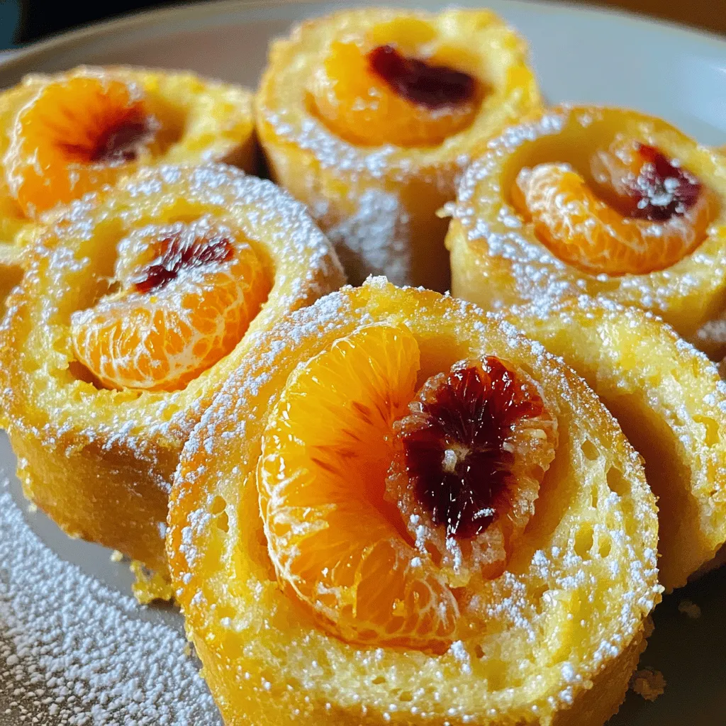 Blutorange Französisch Köstliches Frühstücksgericht