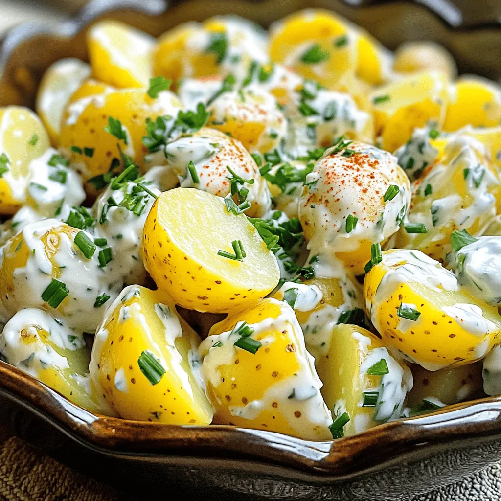 Classic Potato Salad Einfach und Lecker Rezept