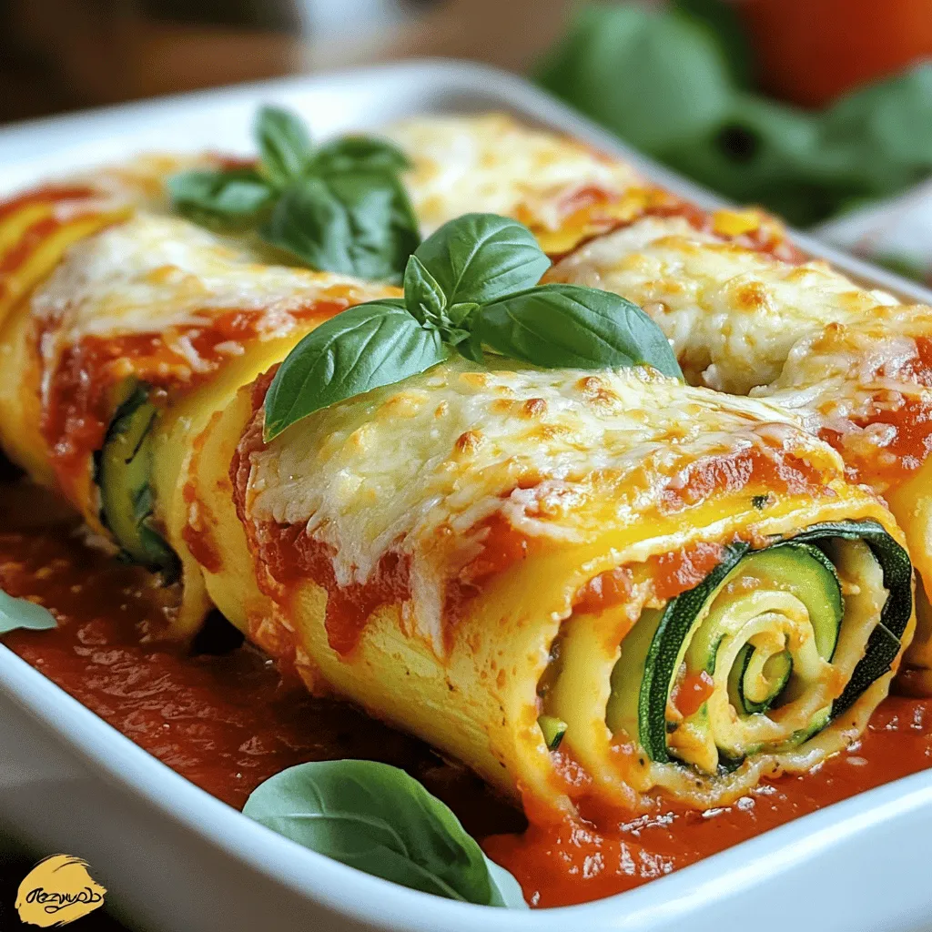 Vegetable Lasagna Roll-Ups Köstliches und Einfaches Rezept