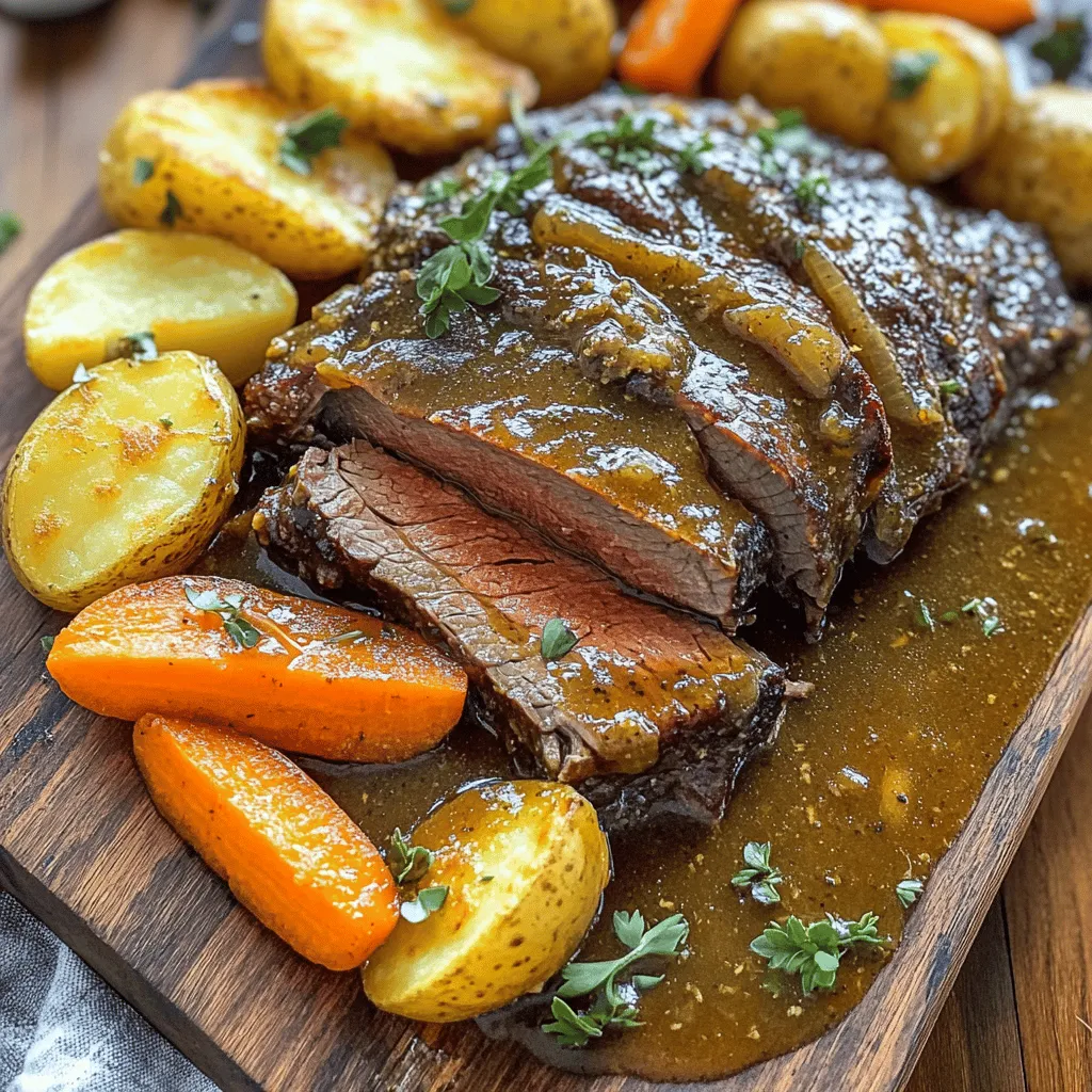 Pot Roast Rezept Einfache und herzhafte Mahlzeit