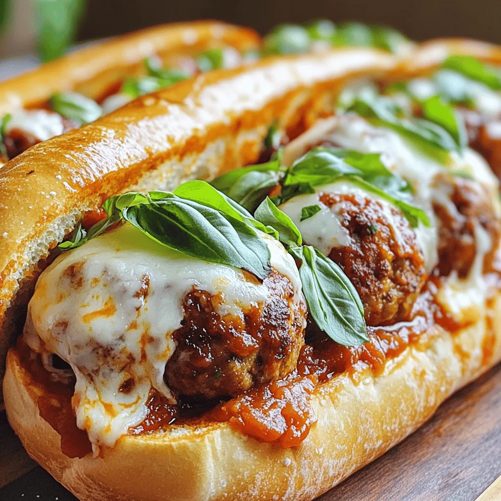 Leckere Fleischbällchen Subs Einfache Zubereitung