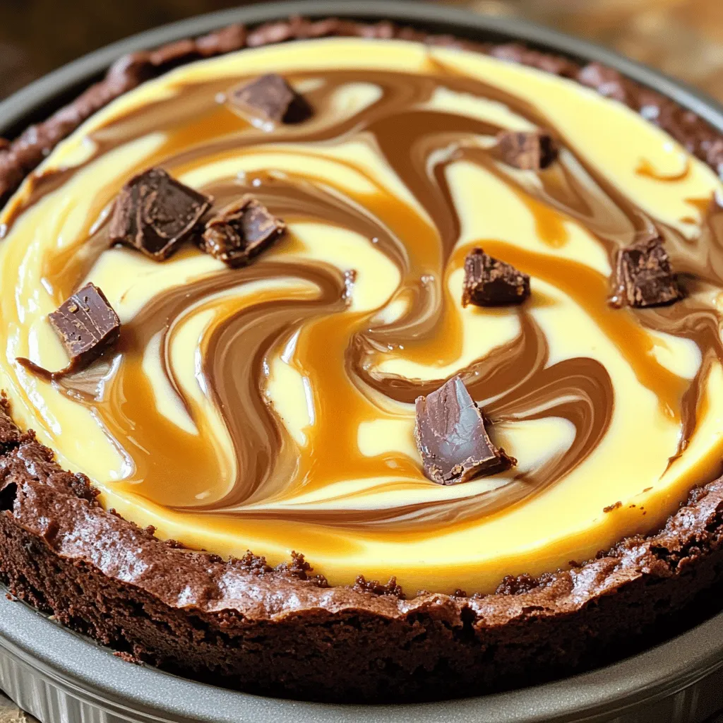 Für diesen Karamell-Brownie-Käsekuchen brauchst du folgende Zutaten: