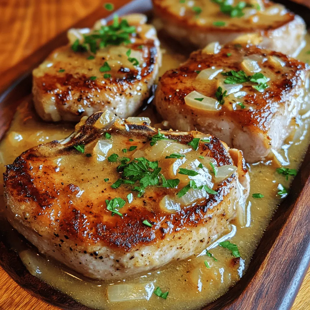 Delicious Smothered Pork Chops Einfache und saftige Mahlzeit
